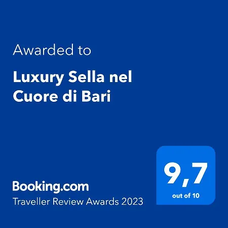 Luxury Sella Nel Cuore Di Bari Exterior photo